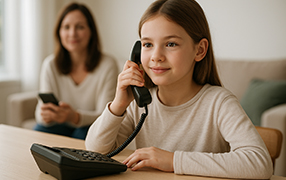 Why Some Parents Are Bringing Back the Landline