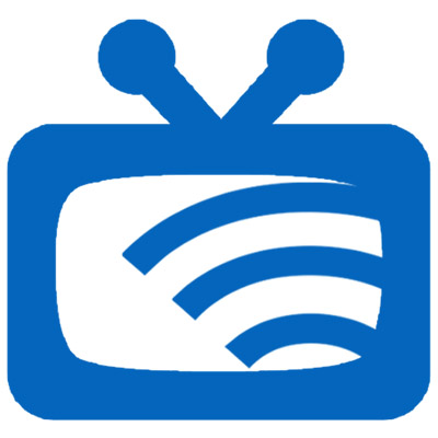 tv with wifi bars graphic