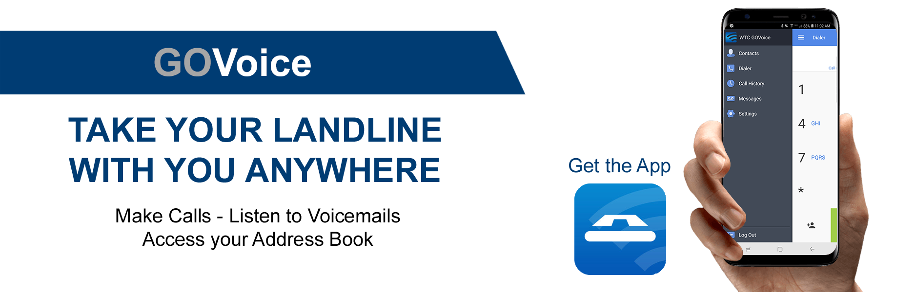 GoVoice - Take Your Landline With You Anywhere