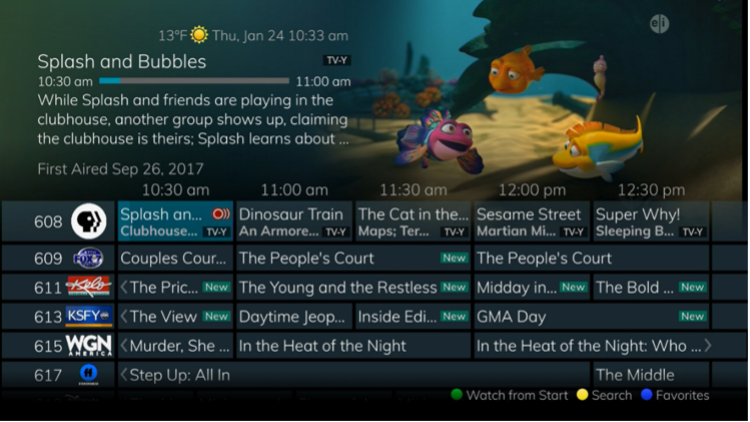 WTCtv Program viewing help