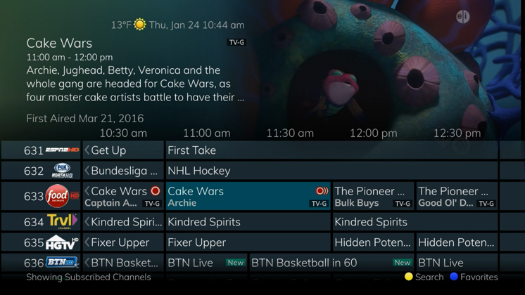 Series Scheduled Indicator Screenshot